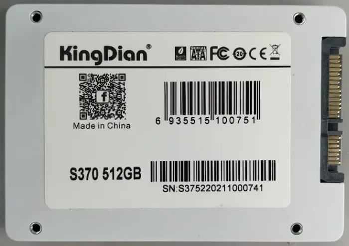 SSD Sata 512GB
