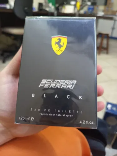 Perfume Ferrari Black Scuderia masculino 125ml original