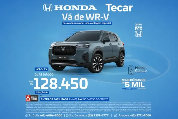 Honda WR-V EX 1.5 Flexone 16V 5P Aut. 2027