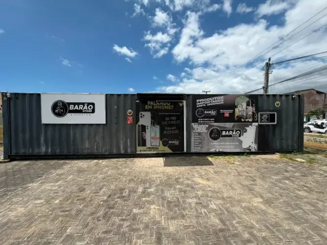 FACO FIADO - ENTRADA + PARCELAS CONTAINER 40 PÉS DRY 12 METROS COMPLETO! 