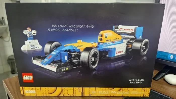 LEGO Icons 10353 F1 Williams Racing Nigel Mansell LACRADO