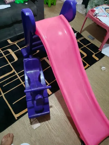 Escorregador e balanço infantil 