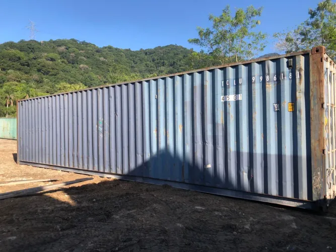 Container 40 pés HC 12m X 2,44 X 2,90