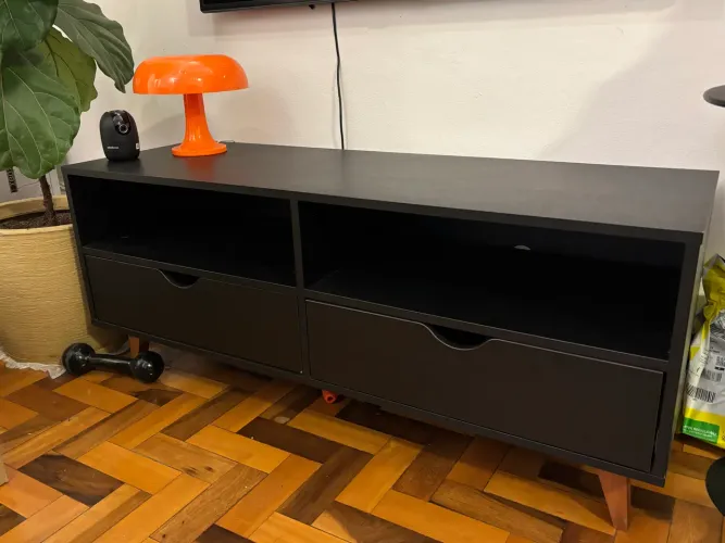 Rack preto Tok Stok