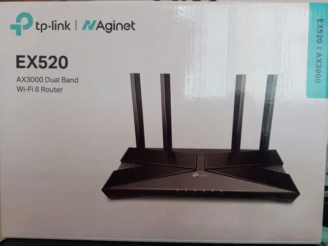 EX520 - ROTEADOR WIFI 6 TP-LINK