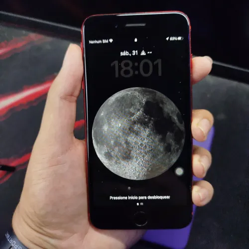 iPhone 8 Plus 64gb Vermelho