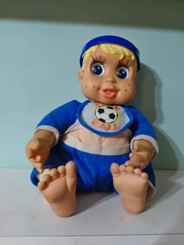 Boneco antigo funcionando