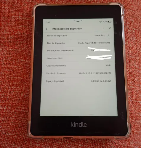 Kindle 10th geração - Paperwhite
