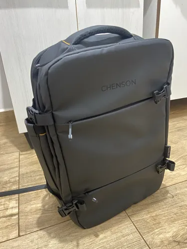 Mochila  de viagem expansível e impermeável 