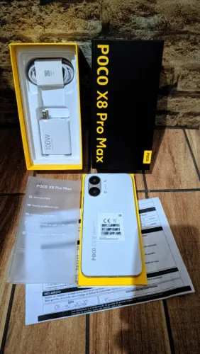 Xiaomi Poco X8 Pro Max 5G NFC 12/512gb bateria 8500mah a prova d'água novo na caixa