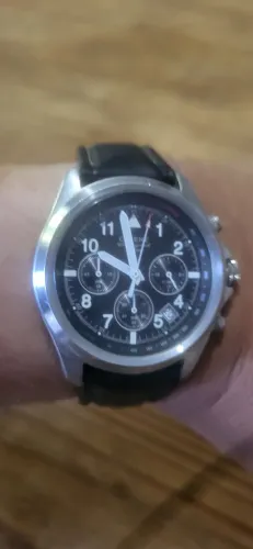 Relógio oriente quartzo cronógrafo 42 mm de caixa 