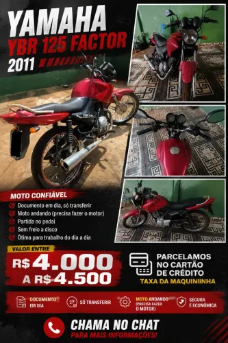 Moto Yamaha ybr 125 k