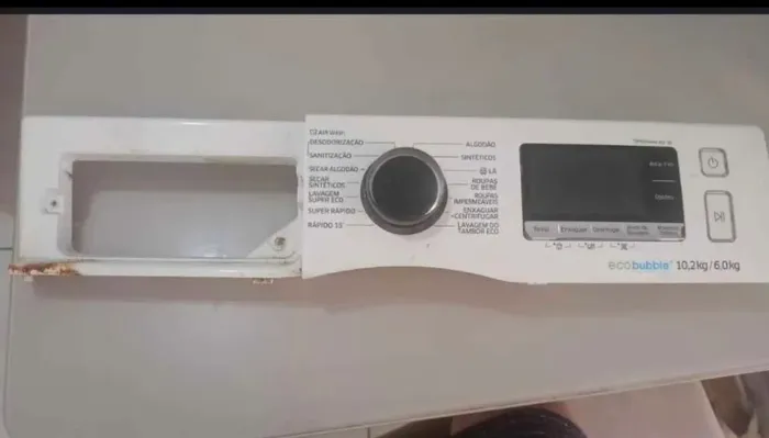Painel frontal display interface lava e.seca Samsung