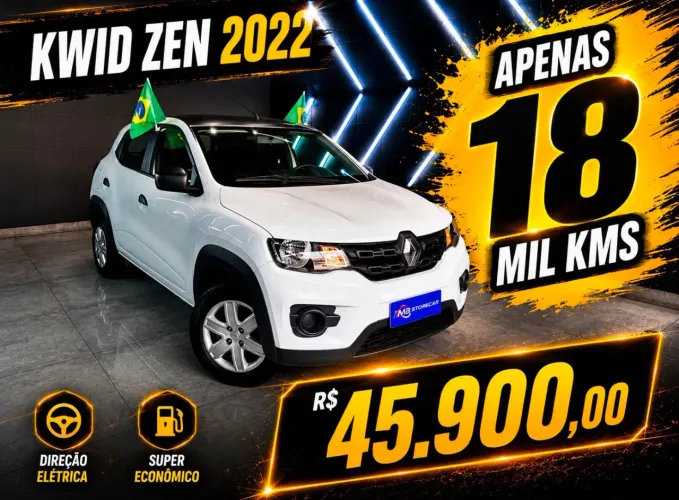 Renault Kwid Zen 1.0 Flex 12V 5P Mec. 2022