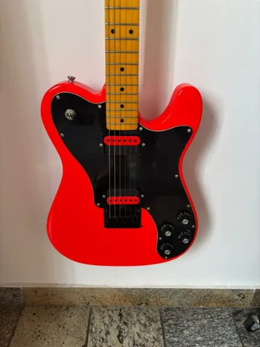 GUITARRA CONDOR TELECASTER HH ELETRIC PINK C/UPS