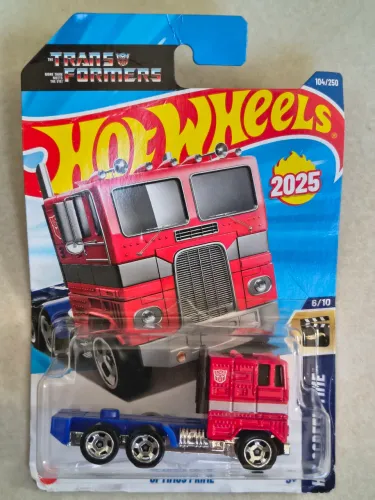 Hotwheels Transformers Optimus Prime