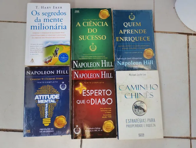 20 livros alto ajuda...........