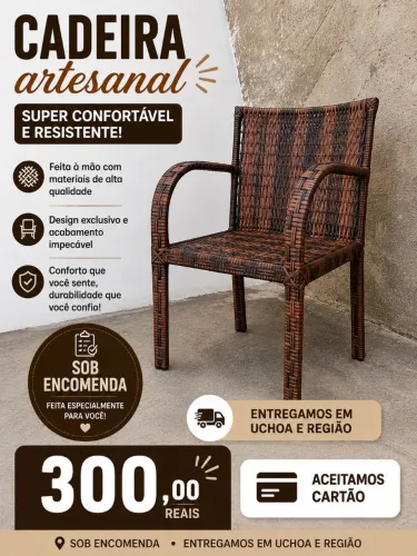 Cadeira artesanal