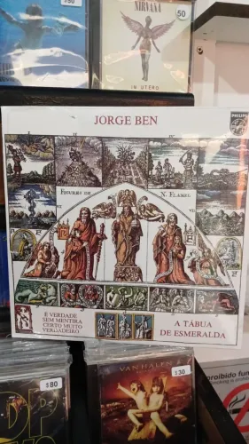 lp jorge ben - tábua de esmeraldas - 350 novo frete gratis