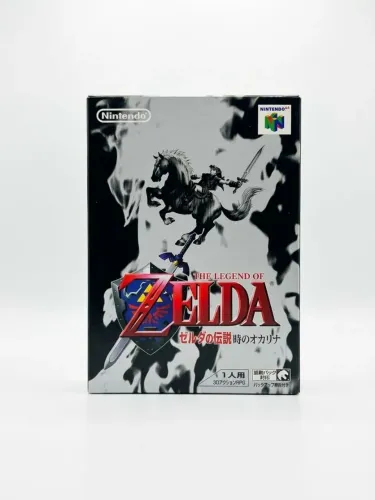 The Legend Of Zelda Ocarina Of Time - Nintendo 64 - Original Japonês