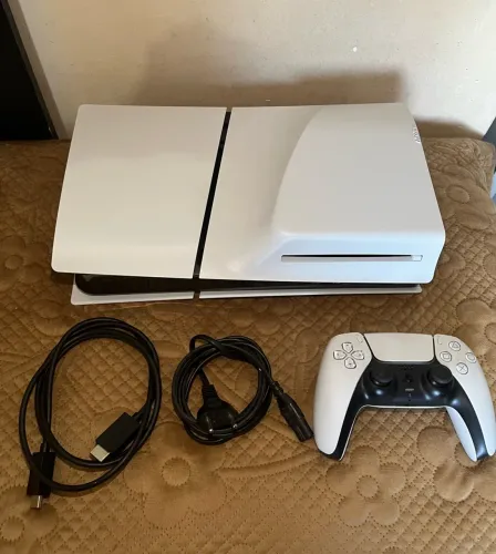 Ps5 Slim Com Leitor 1TB 5 Meses Garantia