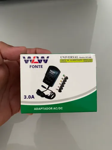 Fonte Universal Regulada 3.0a 3v 4.5v 6v 7.5v 9v 12v