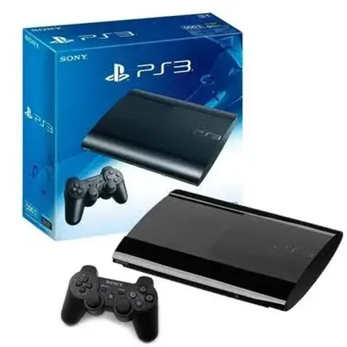 Console PS3 Super Slim + Jogos