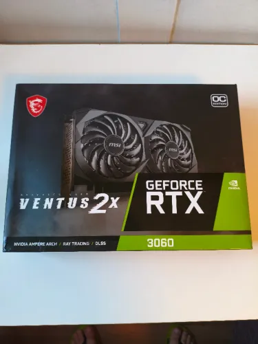 Placa de vídeo MSI NVIDIA GeForce RTX 3060 Ventus 2X OC Edition 12GB
