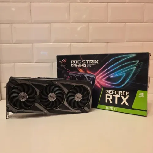 Placa de Vídeo ROG STRIX GeForce RTX 3070 TI - 8GB - OC