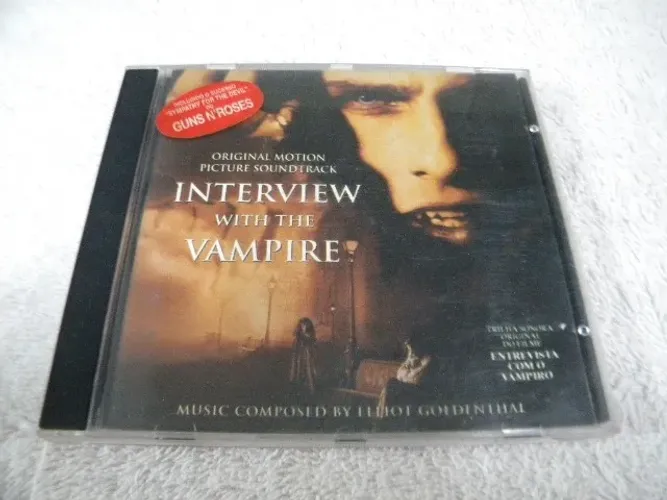Cd Entrevista Com o Vampiro Trilha Sonora do Filme (1994).
