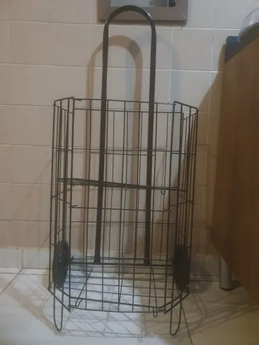 Carrinho De Feira E Compras