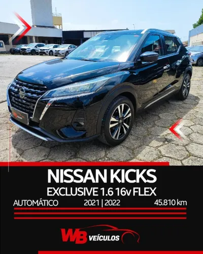 Nissan Kicks Exclusive 1.6 16V Flex AUT 2022
