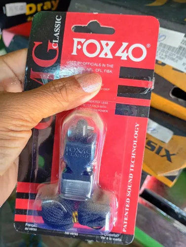 Apito Fox novo futebol 