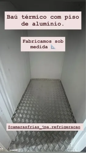 Baú térmico novo