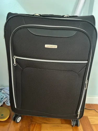 Mala Samsonite preta tamanho grande