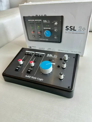 Interface de áudio SSL 2+