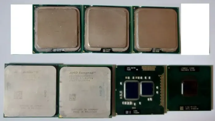 Todos 7 Processadores intel 775, AMD X2 260