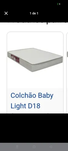 Vendo colchão Ortobom Baby Light D18 