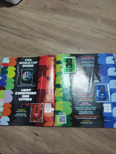 Álbum completo da copa 2026