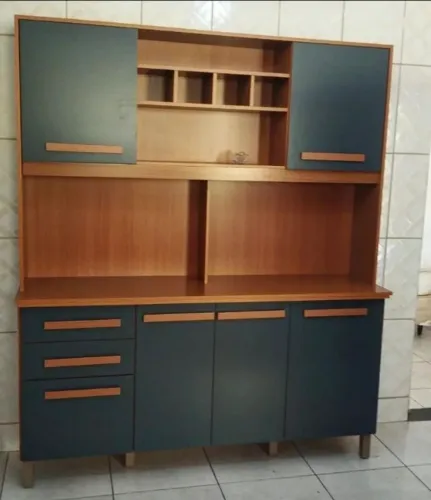 Armário De Cozinha Lunna 100% MDF- Imop 1,98 De Altura