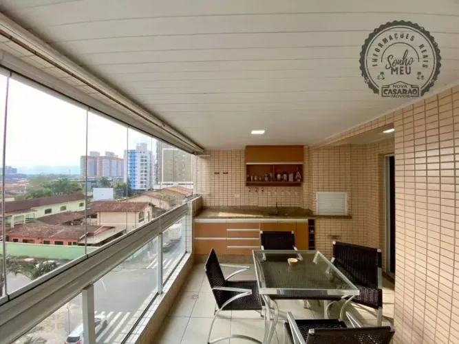 Apartamento à Venda em Praia Grande | 3 Dormitórios, 2 Suítes e Lazer Completo