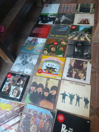 Discos de vinil.. 22 discos Beatles