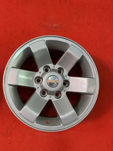 Roda Silverado aro 16 prata D10 C20 Veraneio Bonanza 