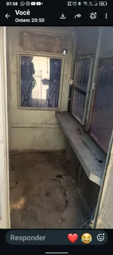 Só falta da uma pintura e fibra industrial