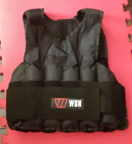 Colete com pesos incluso para Treino focados e com resultados. 10 Kg.