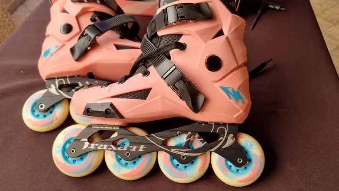 Patins Traxart Tam 38/39 + Kit de Proteção Completo