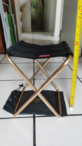 Banquinho dobrável com bolsa de nylon