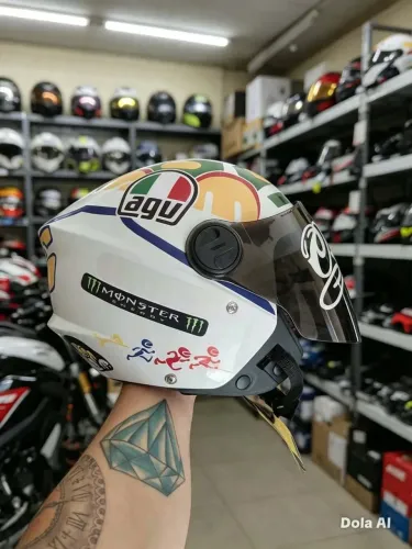 Capacete aberto - ENT GRÁTIS 
