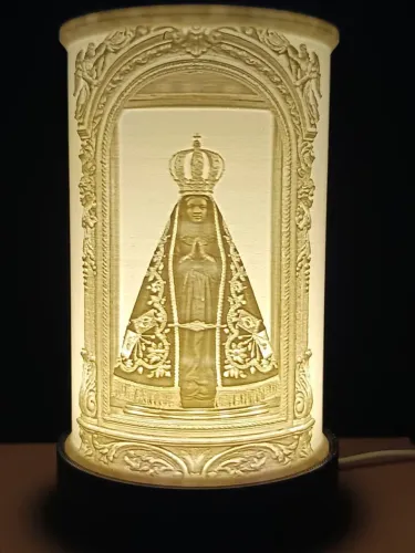 LUMINÁRIA 3D PERSONALIZÁVEL