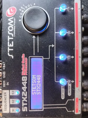 Vendo processador Stetsom STX 2448 digital.